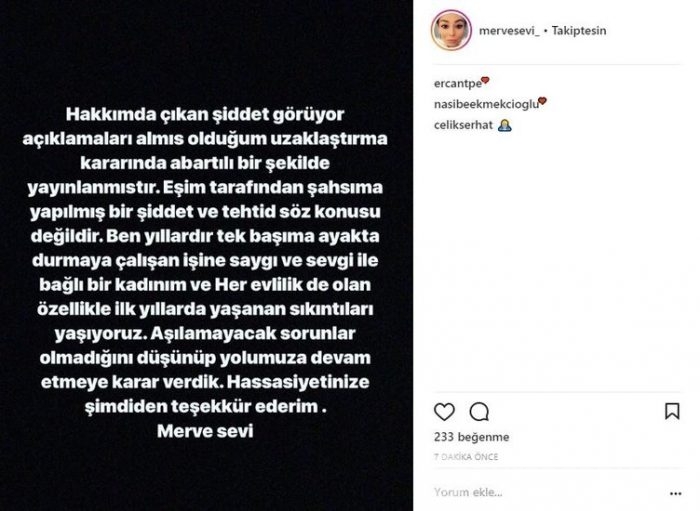 Ünlülerin Instagram paylaşımları (04.04.2018)