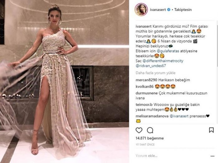 Ünlülerin Instagram paylaşımları (04.04.2018)