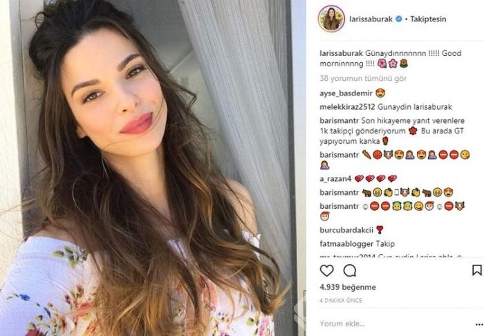Ünlülerin Instagram paylaşımları (04.04.2018)