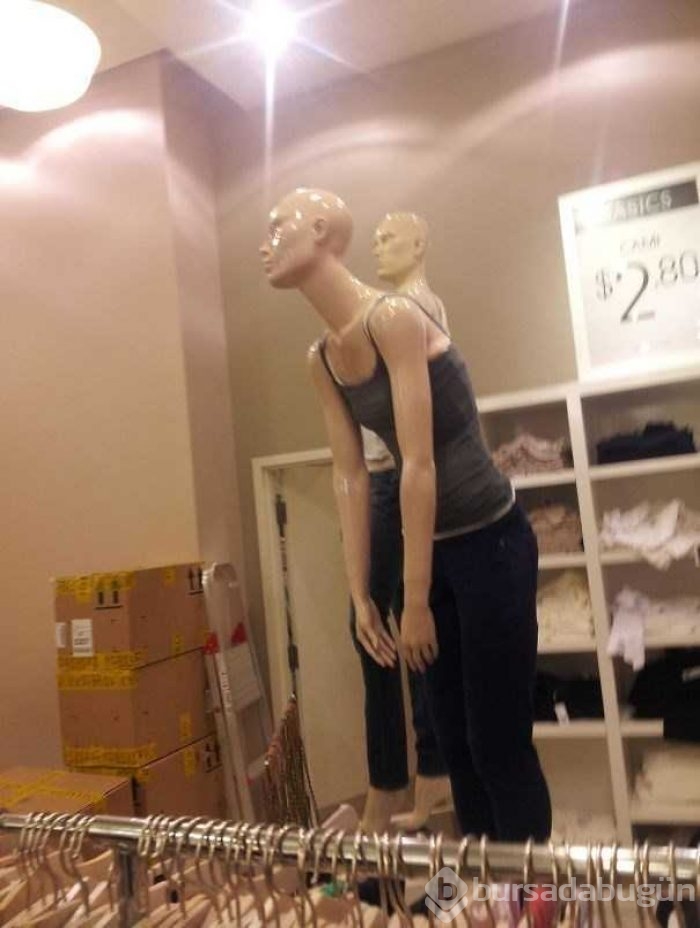 Fenomen haline gelen cansız mankenler