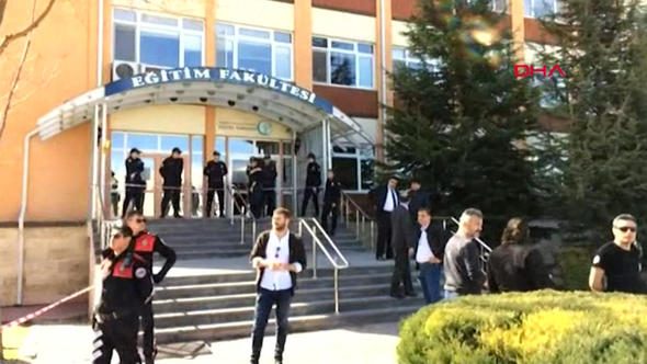 Eskişehir'deki üniversitede katliam! 4 ölü