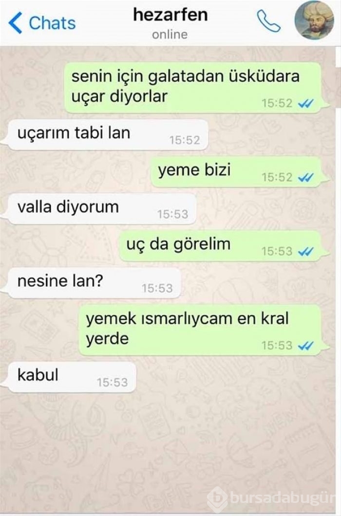 Bu mesajlar güldürüyor!
