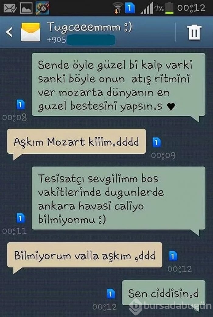 Bu mesajlar güldürüyor!