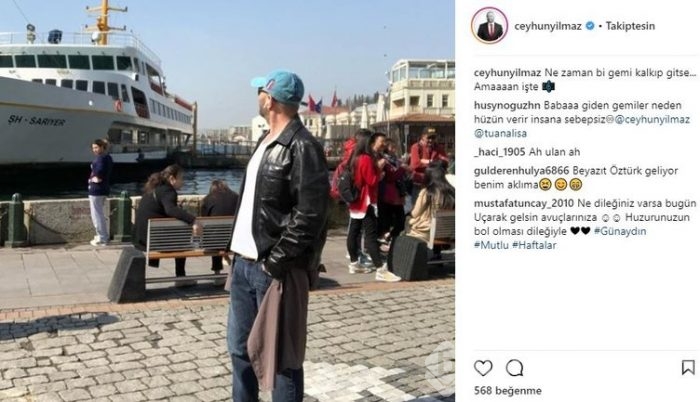 Ünlülerin Instagram paylaşımları (09.04.2018) 
