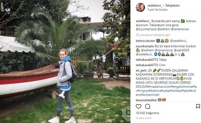 Ünlülerin Instagram paylaşımları (09.04.2018) 
