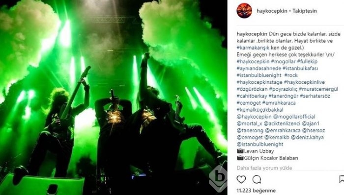 Ünlülerin Instagram paylaşımları (09.04.2018) 
