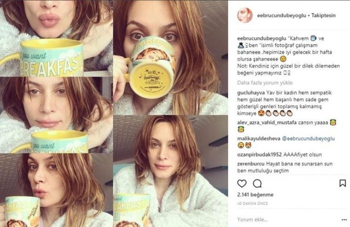 Ünlülerin Instagram paylaşımları (09.04.2018) 
