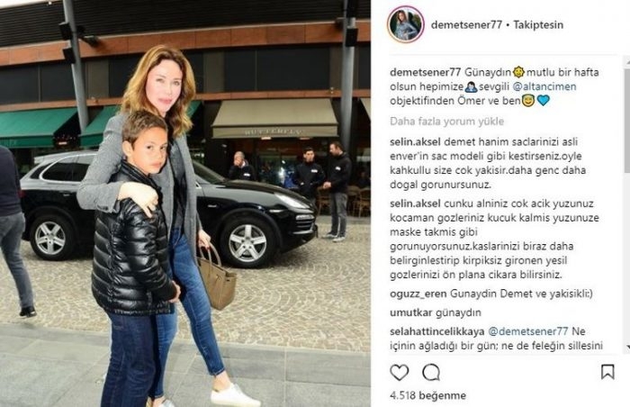 Ünlülerin Instagram paylaşımları (09.04.2018) 

