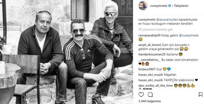 Ünlülerin Instagram paylaşımları (09.04.2018) 
