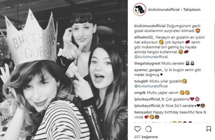Ünlülerin Instagram paylaşımları (09.04.2018) 
