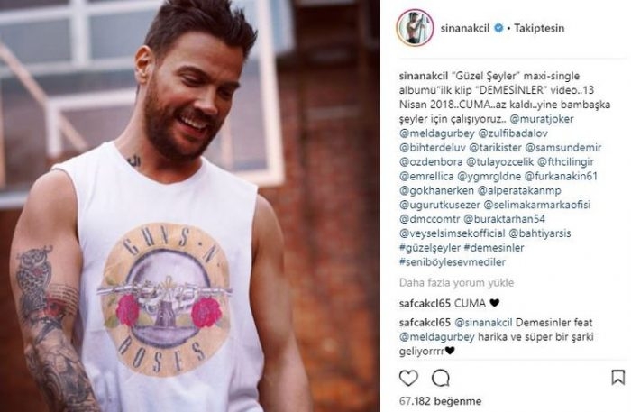 Ünlülerin Instagram paylaşımları (09.04.2018) 
