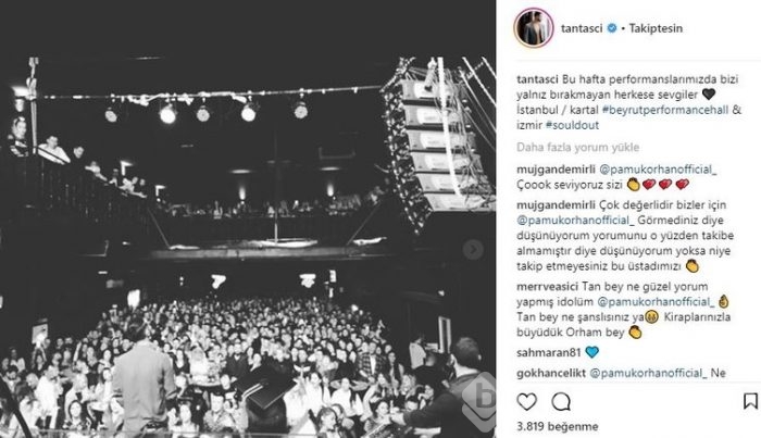 Ünlülerin Instagram paylaşımları (09.04.2018) 
