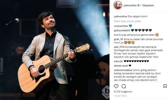 Ünlülerin Instagram paylaşımları (09.04.2018) 
