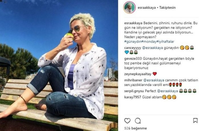 Ünlülerin Instagram paylaşımları (09.04.2018) 
