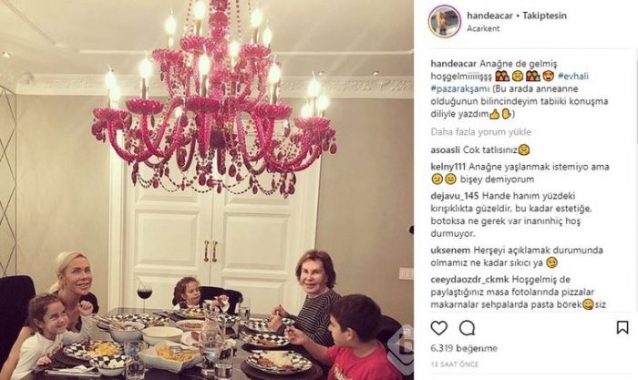 Ünlülerin Instagram paylaşımları (09.04.2018) 
