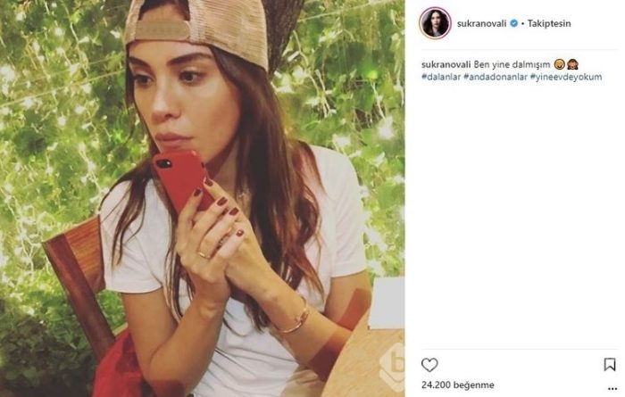 Ünlülerin Instagram paylaşımları (09.04.2018) 
