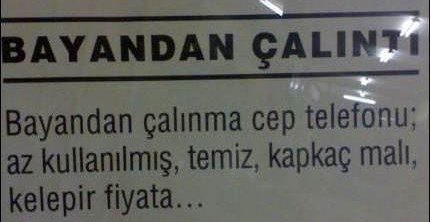 Komik ilanlar