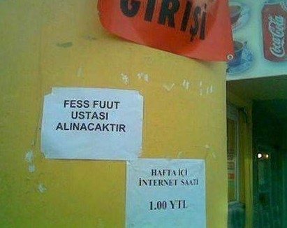 Komik ilanlar
