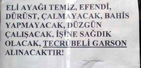 Komik ilanlar