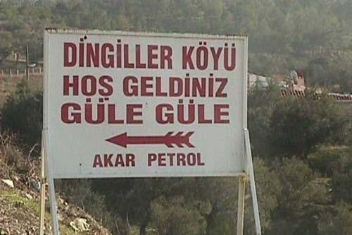 Esnaflardan güldüren tabelalar