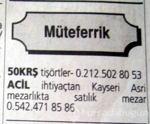 Esnaflardan güldüren tabelalar