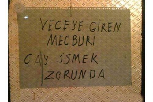 Esnaflardan güldüren tabelalar