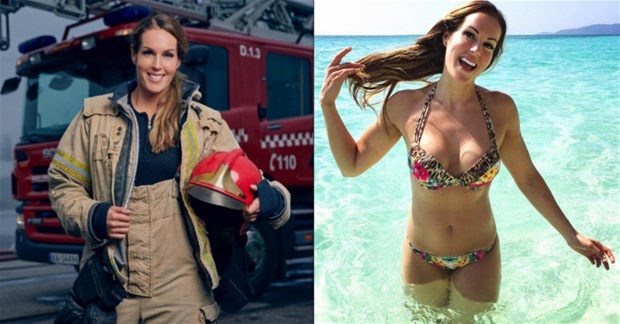 İşte dünyanın en seksi itfaiyecisi!