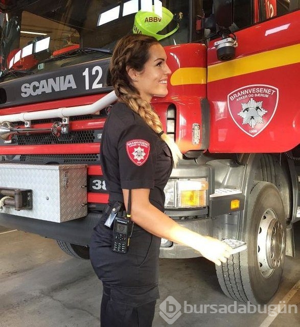 İşte dünyanın en seksi itfaiyecisi!