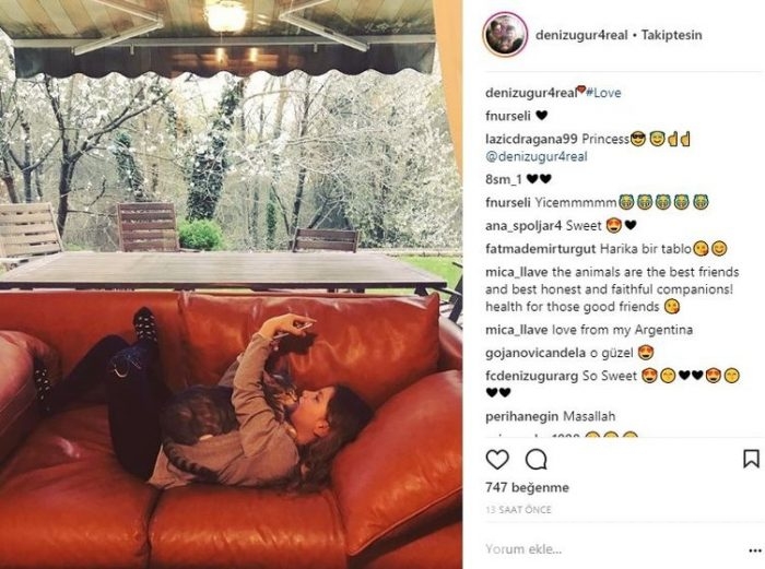Ünlülerin Instagram paylaşımları (10.04.2018)