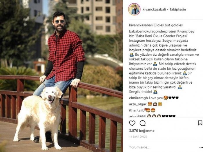Ünlülerin Instagram paylaşımları (10.04.2018)