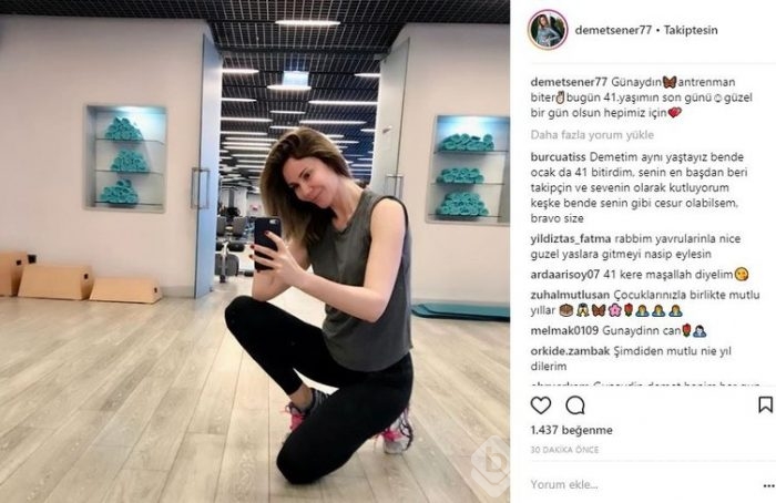 Ünlülerin Instagram paylaşımları (10.04.2018)