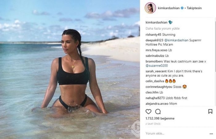 Ünlülerin Instagram paylaşımları (10.04.2018)