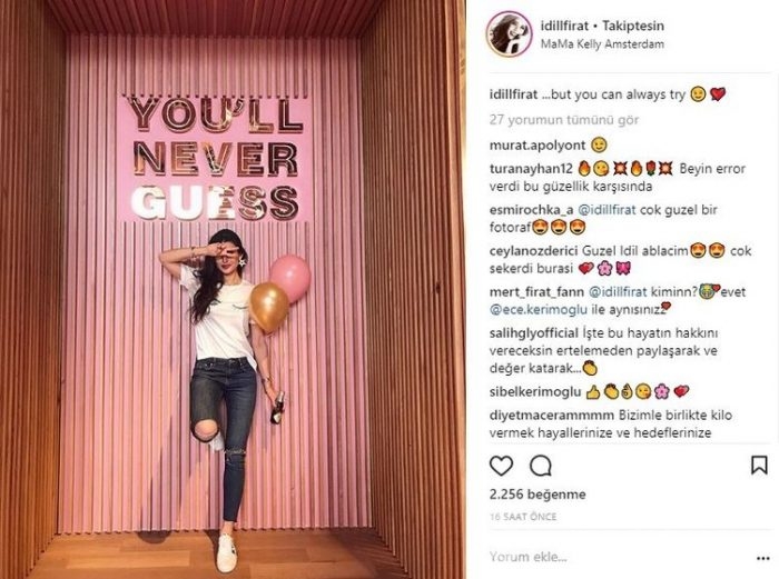 Ünlülerin Instagram paylaşımları (10.04.2018)