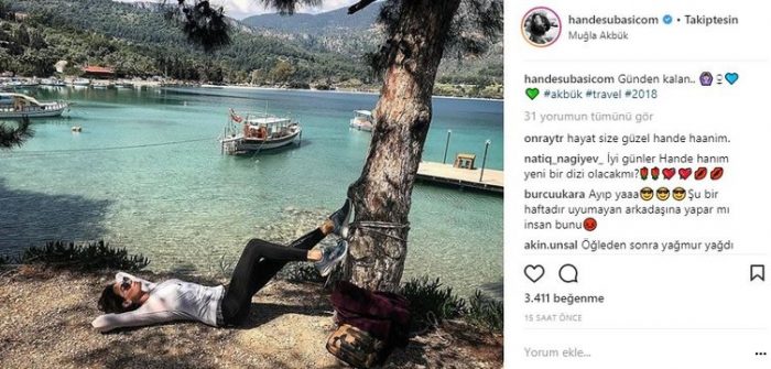 Ünlülerin Instagram paylaşımları (10.04.2018)