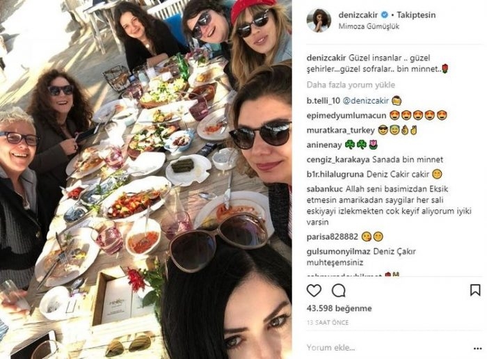Ünlülerin Instagram paylaşımları (10.04.2018)