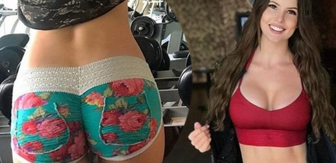 Amanda 'Yenge'nin spor şortu olay oldu