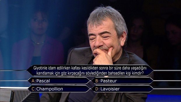 'Kim milyoner olmak ister'de değeri en az 15 bin TL olan sorular
