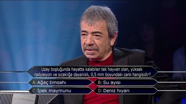 'Kim milyoner olmak ister'de değeri en az 15 bin TL olan sorular
