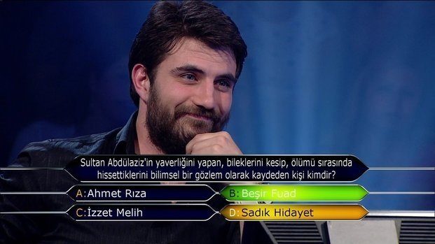 'Kim milyoner olmak ister'de değeri en az 15 bin TL olan sorular

