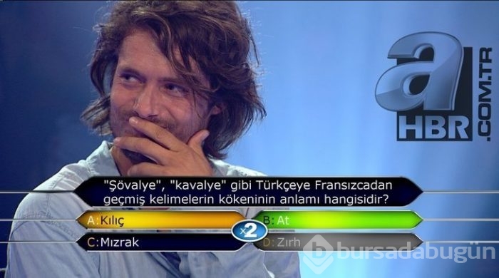 'Kim milyoner olmak ister'de değeri en az 15 bin TL olan sorular
