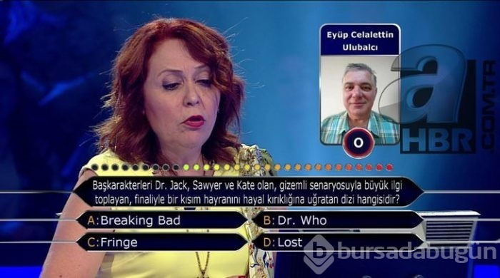 'Kim milyoner olmak ister'de değeri en az 15 bin TL olan sorular
