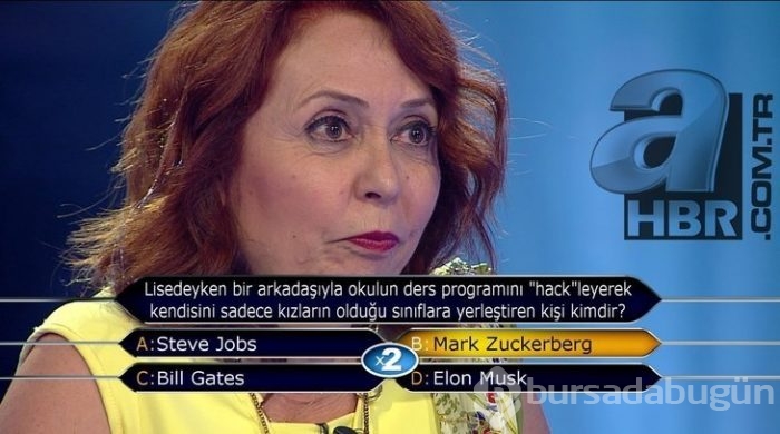 'Kim milyoner olmak ister'de değeri en az 15 bin TL olan sorular
