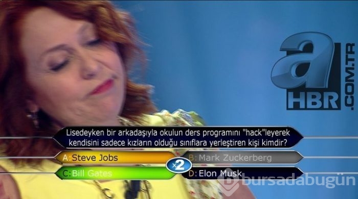 'Kim milyoner olmak ister'de değeri en az 15 bin TL olan sorular
