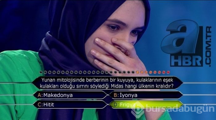 'Kim milyoner olmak ister'de değeri en az 15 bin TL olan sorular
