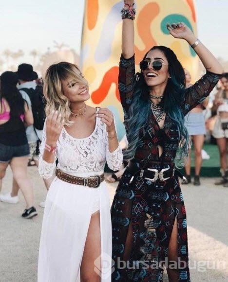 Festival modası! Dünyaca ünlü Coachella Festivali'nden ilham alın!