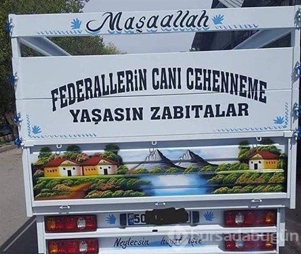 En komik araç yazıları