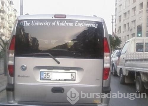 En komik araç yazıları