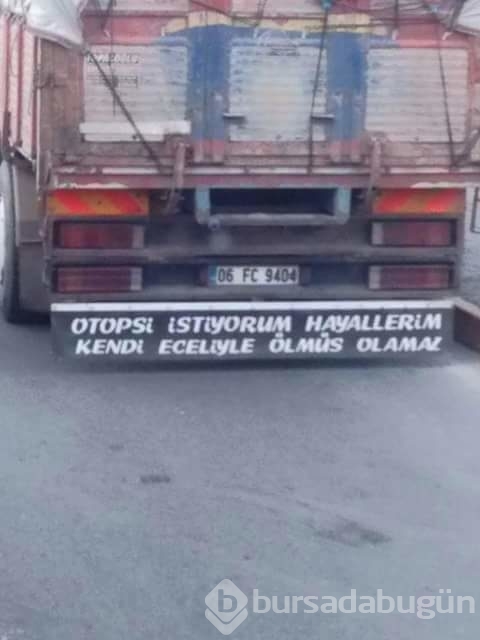 En komik araç yazıları