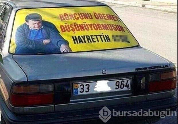 En komik araç yazıları