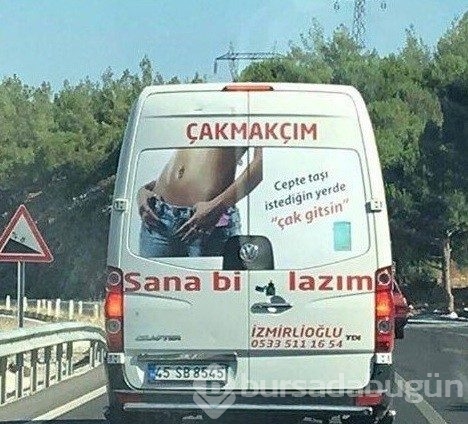 En komik araç yazıları
